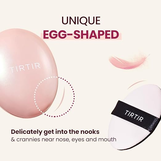 TIRTIR Mask Fit Mini Cushion Mask Fit Mini Cushion, Main Unit, 0.2 oz (4.5 g) (ALL COVER 17C)