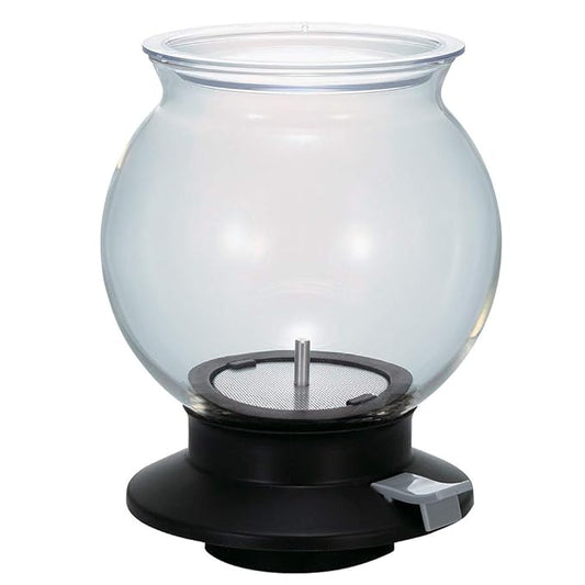 Hario Largo Tea Dripper TDR-80B Press The Witch, 800ml (27-ounce), Clear