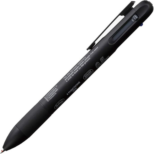 Nitoms STALOGY Multi-Function Pen 4 Functions Pen 0.5 Black S5701