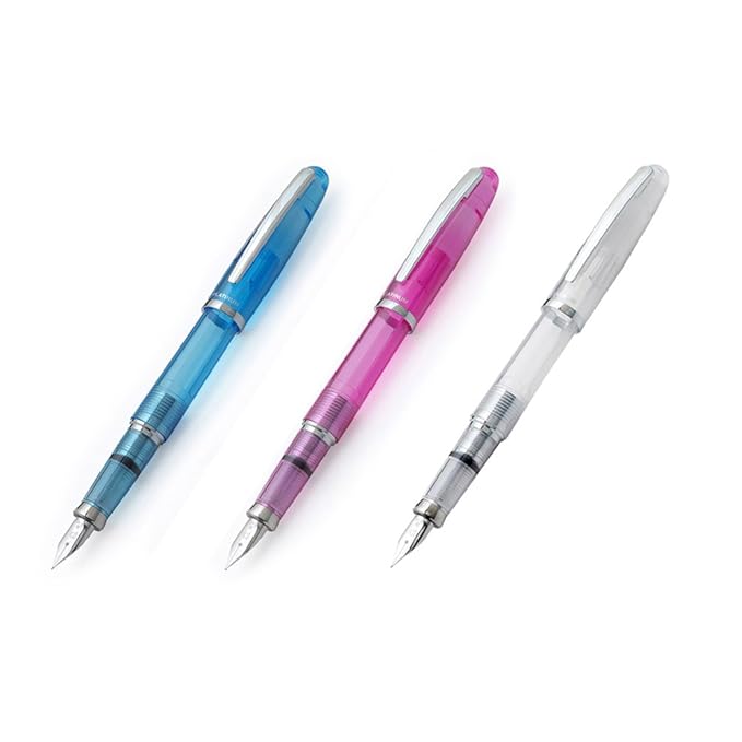 Platinum Balance Fountain Pen - Shine Crystal - Medium Nib