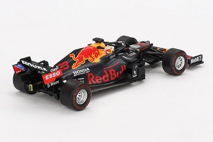 MINI GT 1/64 Red Bull RB16B 2021 Winner Car #33 Abu Dhabi Grand Prix Max Verstappen Finished Product MGT00836-BL