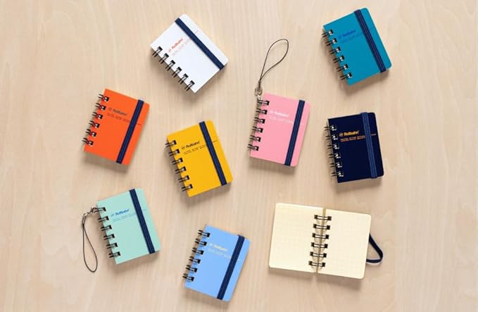 Delphonics Rolburn Memo with Pocket, Micro (Turquoise)