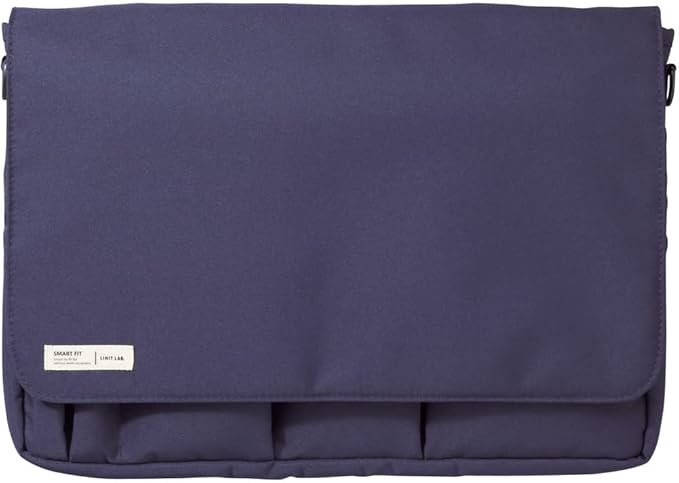 Lihit Lab Smart Fit A7577-4 Carrying Pouch, 11.7 x 8.3 Inches (A4 / 297 x 210 mm), Orange