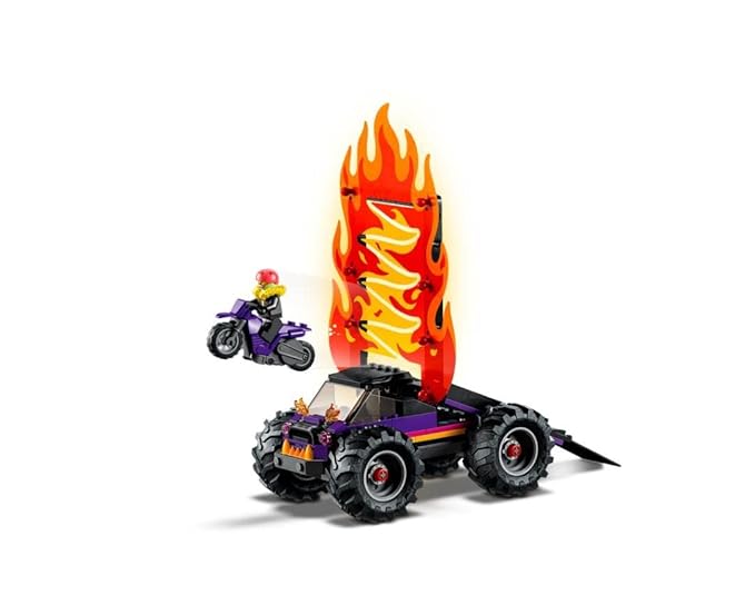 LEGO City Double Loop Stunt Arena 60339 Building Kit (598 Pieces), Multi Color