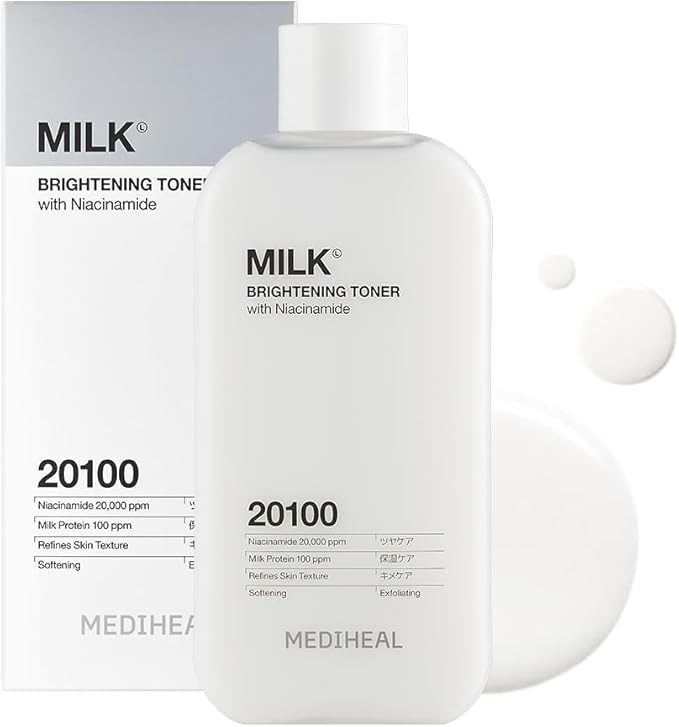 Mediheal Milk Brightening Toner 300 Milk Brightening Toner 10.1 fl oz (300 ml)