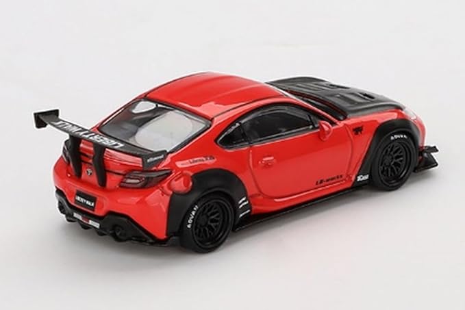 MINI GT 1/64 Toyota GR86 LB★Nation Red (Right Handle) Finished Product MGT00885-R