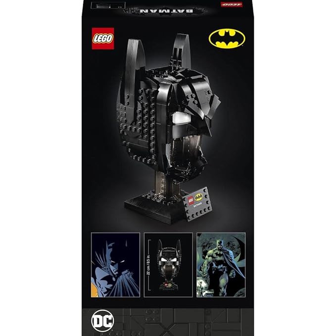 LEGO DC Batman: Batman Cowl 76182 Building Kit (410 Pieces), Multicolor