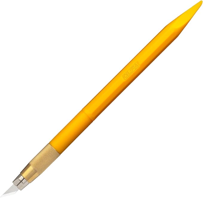 Olfa Designer Knife Yellow (for stationery only) 216BSY