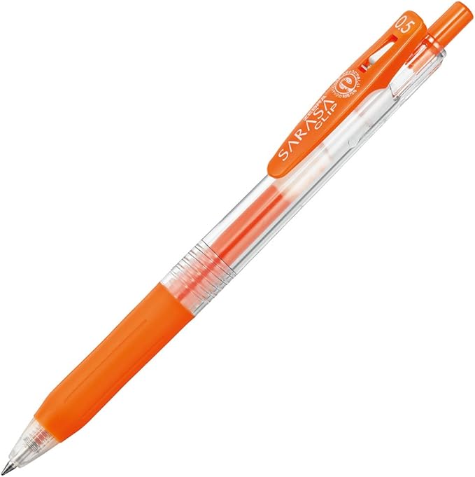 Zebra gel ball pen Sarasa clip 0.5 black
