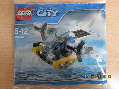 Lego City Prison Island Helicopter Polybag 30346