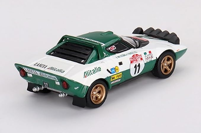 MINI GT 1/64 Lancia Stratos HF Rally Sanremo 1975 Winner #11 (Left Handle) Finished Product