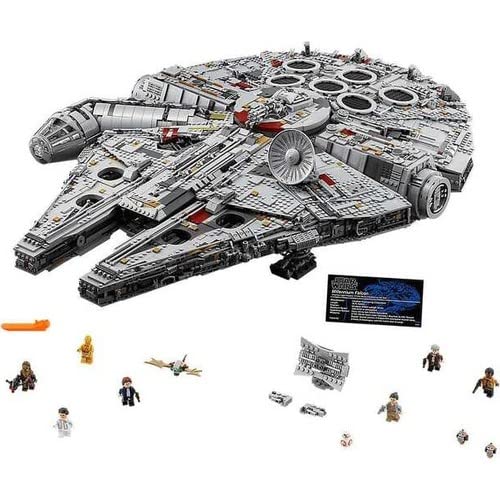 LEGO Millennium Falcon 75192 Building Kit for 16 Years and Above (7541 Pieces), Multicolor