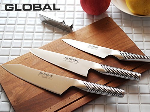 Global H 4-Piece Set (Culture, Slicer, Bae Tea Knife, Speed Sharpener)