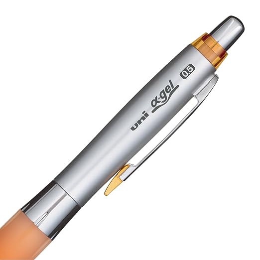 Uni Alpha-Gel Shaker Mechanical Pencil - Orange/Soft Grip 0.5mm (M5617GG1P.4)