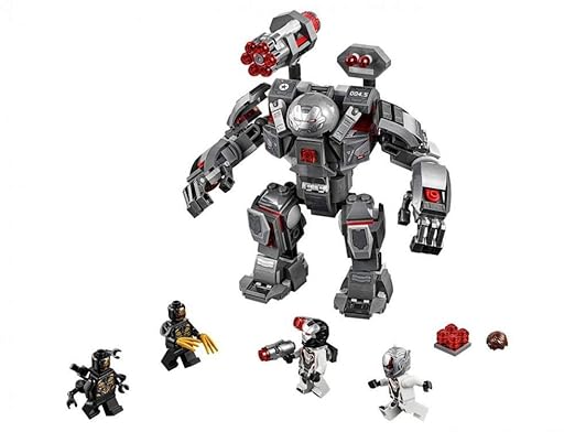 LEGO Marvel Avengers War Machine Buster 76124 Building Kit (362 Piece) Multicolor (362 pieces)