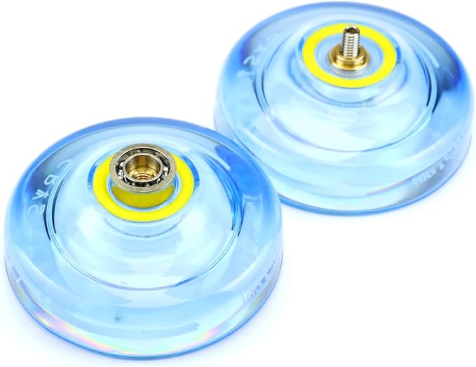 Spin Gear Crystal Yoyo Bind Beginner Intermediate Model (Clear Blue)