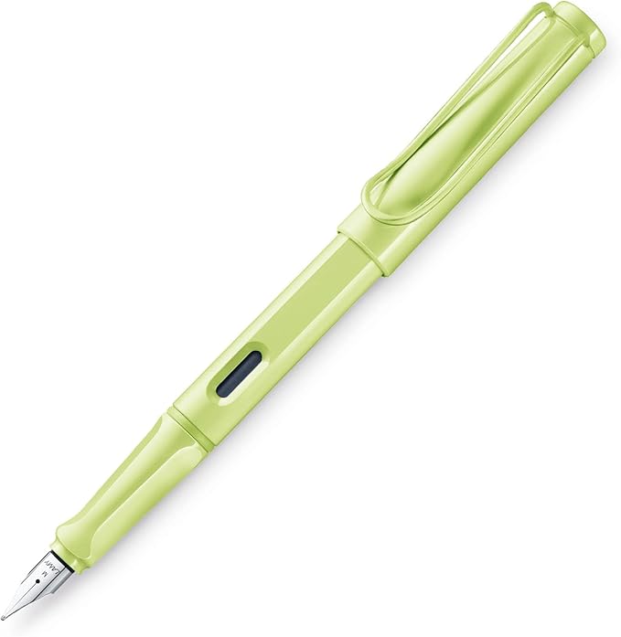 Lamy LD0SG-M Fountain Pen, Medium, Medium Point, Safari, Spring Green