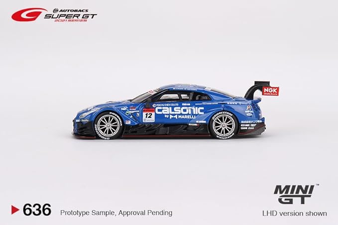 MINI GT 1/64 Nissan GT-R Nismo GT500 SUPER GT Series 2021#12 Team Impul Right Handle, Japan Limited Finished Product