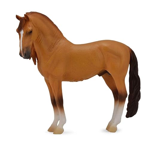 Collecta Horse Life Campolina Red Dun Stallion Toy Figure