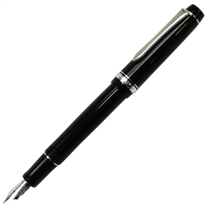 Pilot Fountain Pen Custom Heritage 91, EF-Nib, Black Body (FKVH-1MR-BEF)