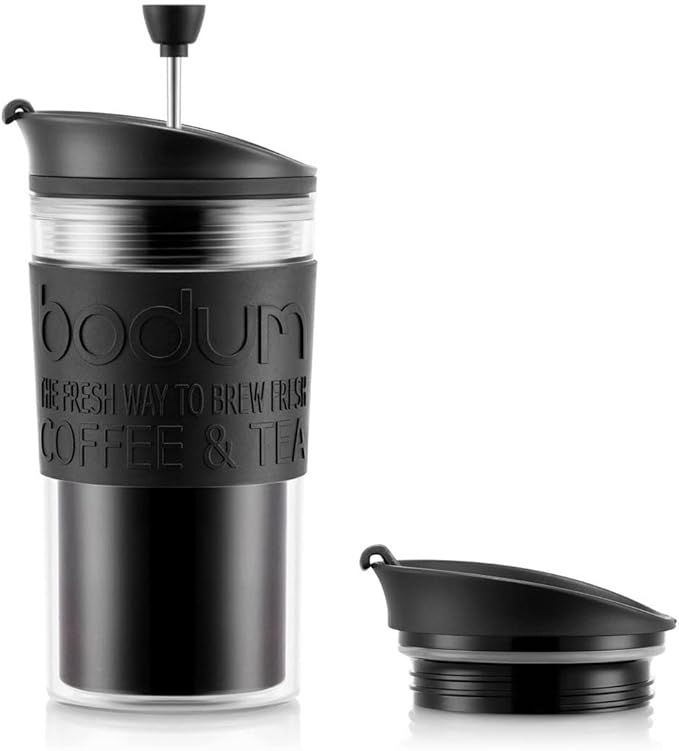 BODUM Coffee Maker 350ml Black Plastic Double Wall Insulation