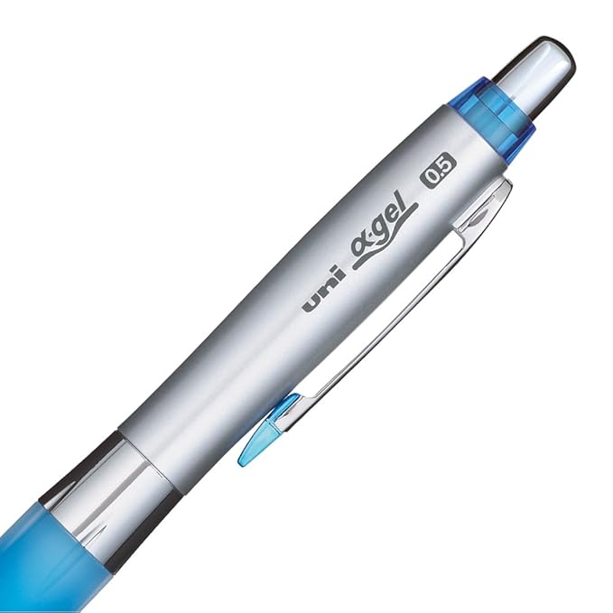 Uni Alpha-Gel 0.5mm Soft Grip Shaker Mechanical Pencil Royal Blue
