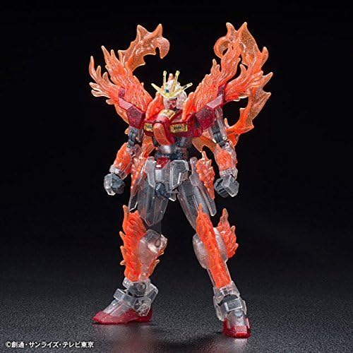Bandai Gundam Expo Limited Hgbf 1/144 Tri Burning Gundam Pp Clear Ver.