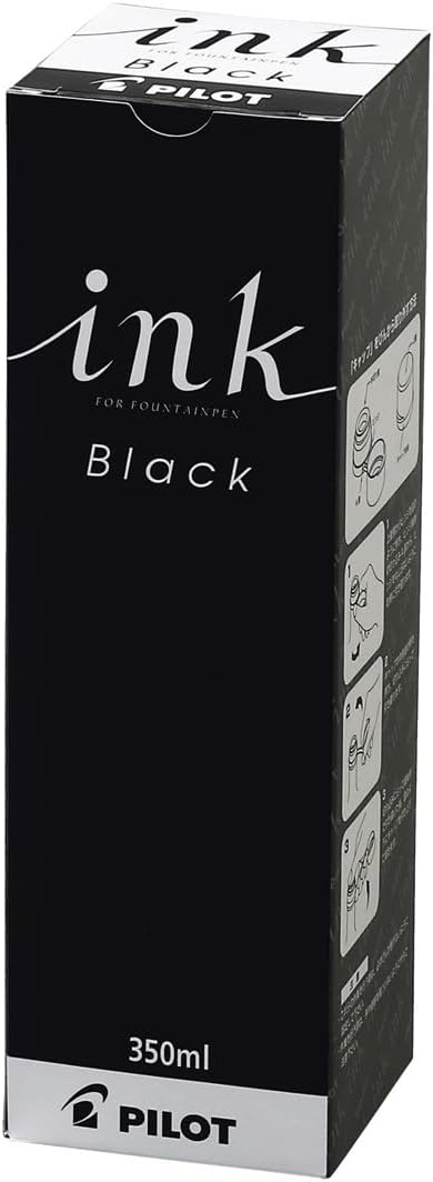 PILOT Ink General Purpose Ink (High Capacity), Black, INK350B