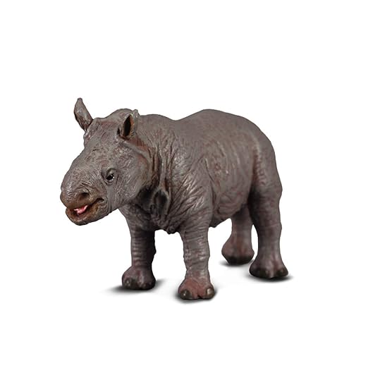 Collecta White Rhinoceros Calf Figure