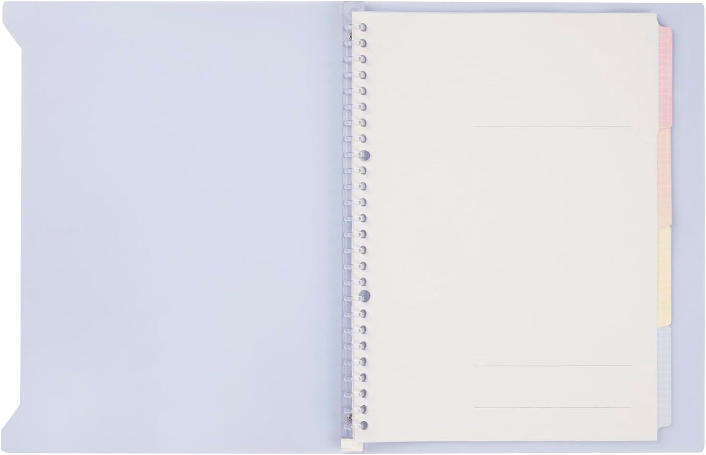 Maruman Loose Leaf Binder, B5, Kakesel, 26 Holes, Light Blue F021-52
