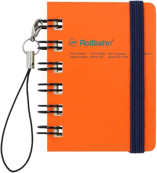 Delphonics Rolburn Memo with Pocket, Micro (Orange)