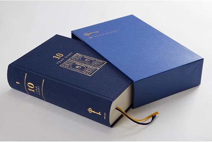 Midori Journal Door, Navy Blue