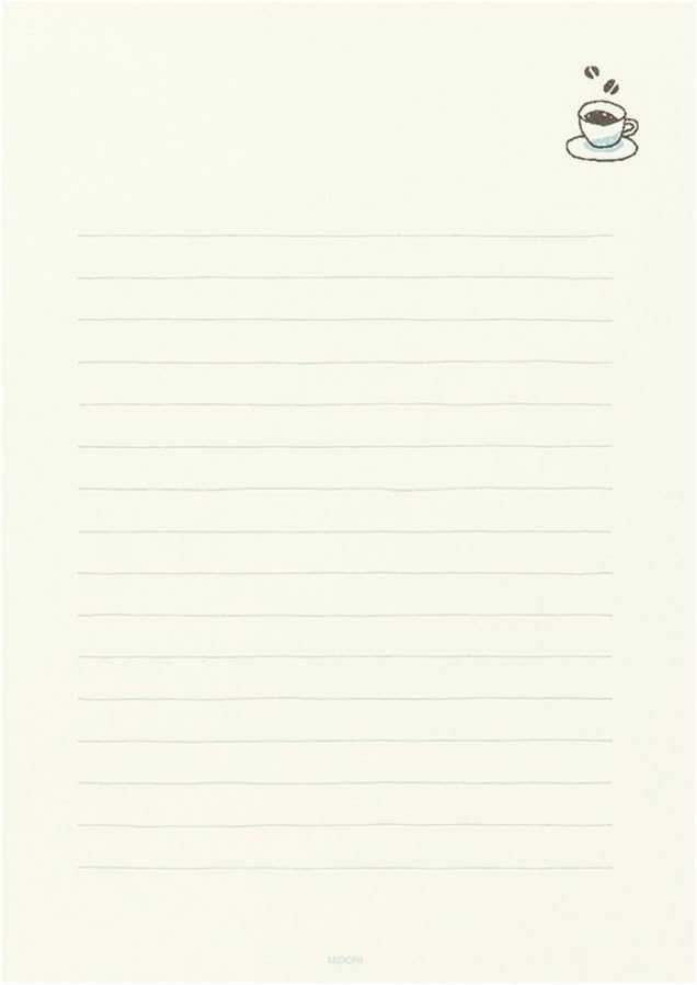Midori Letter Paper, Happy Clover Pattern 20463006