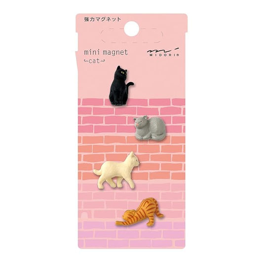 Midori Mini Magnet, Cats (49754006)