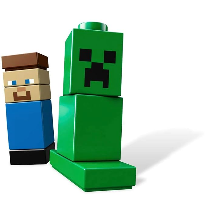 LEGO Toy, Game Dimensional Minecraft 21102, Fantastic Structures & Essential Creative Play Building Blocks Multicolor