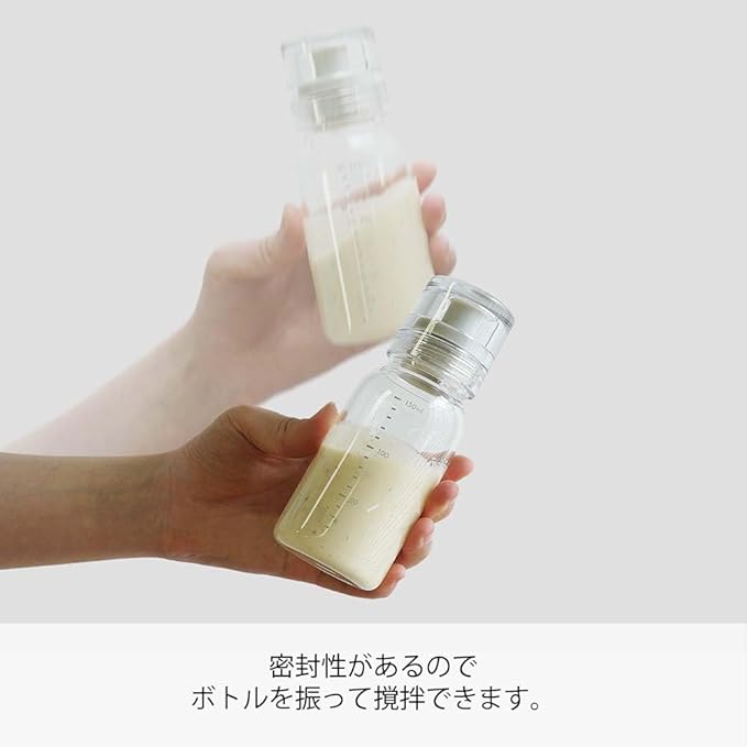 HARIO DBSN-150-PGR Dressing Bottle, Slim, 5.1 fl oz (150 ml), Can Be Used with Hot Water, Pale Gray