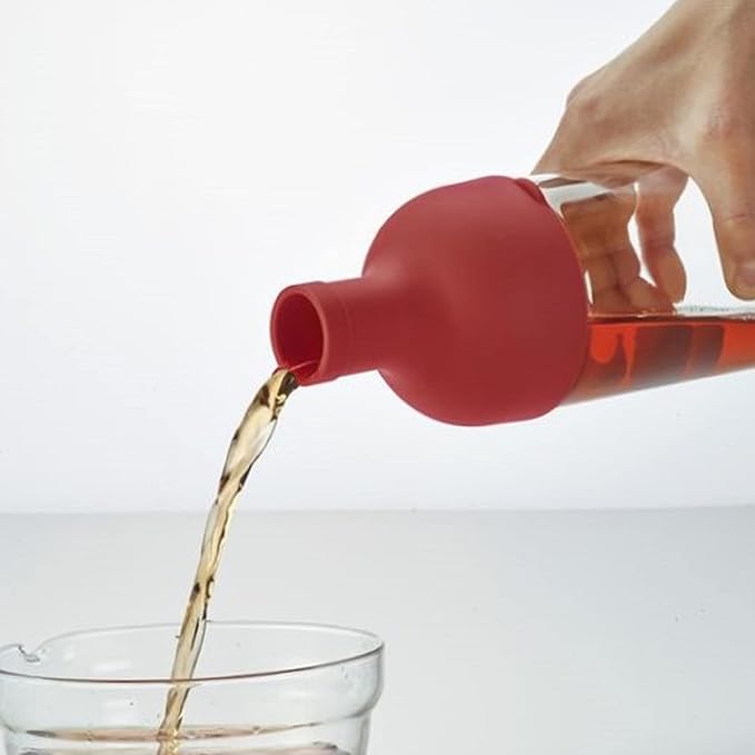 Hario Filter-In Cold Brew Tea Bottle, 750ml, Red