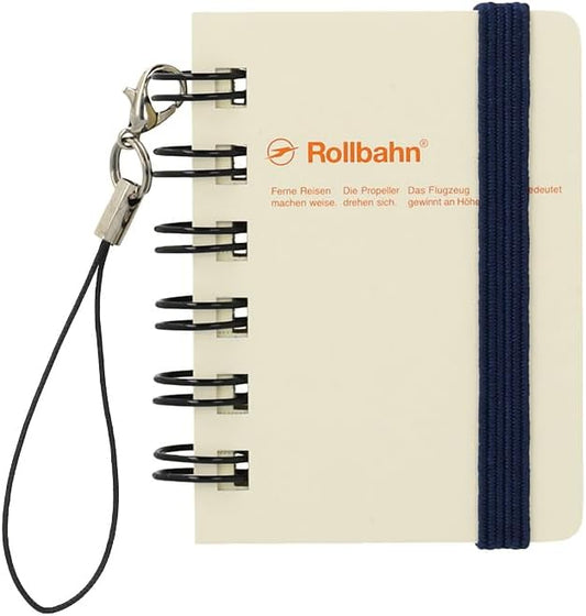 Delphonics Rolburn Memo with Pocket, Micro (Cream)