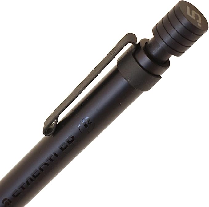 StaedtlerR 35-05B Mechanical Pencil, 0.02 inch (0.5 mm), All Black