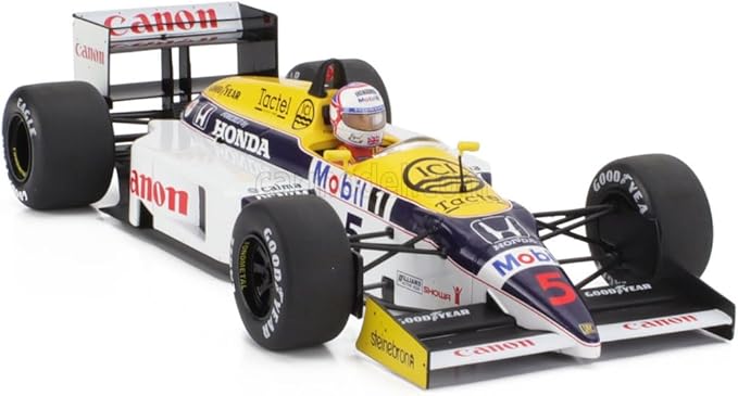 MINI GT MCG F1 Mini Car 1/18 FW11 Team Williams British GP 1986 Winner Nigel Munsell N5