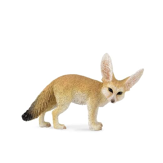 Collecta Wildlife Fennec Fox "Desert Fox" Toy Figure - Authentic Hand Painted Model