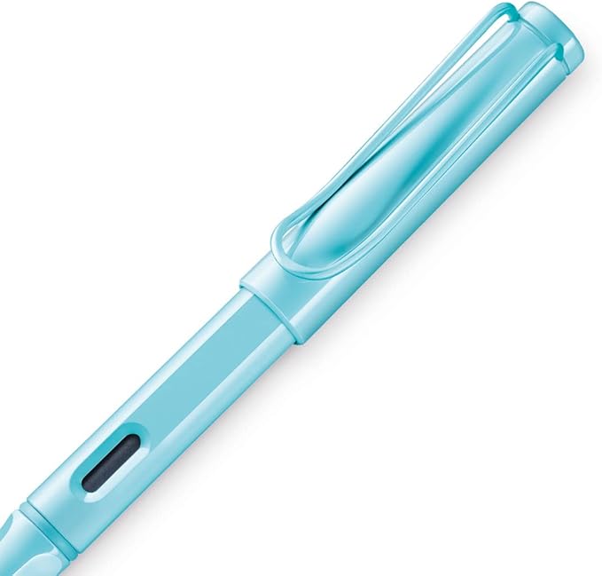 LAMY LD1AS-EF Fountain Pen, Extra Fine Point, Safari, Aqua Sky
