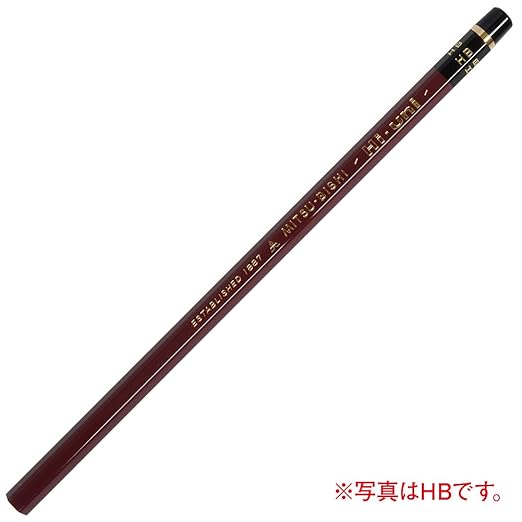 Uni Wooden Pencil, 2H, Box of 12 (HU2H)