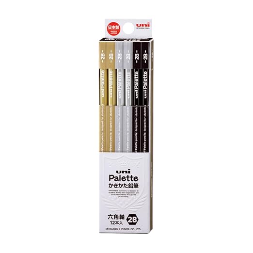 Uni Mitsubishi Pencil K56172B Kirei Pencil Uni Palette 2B Black