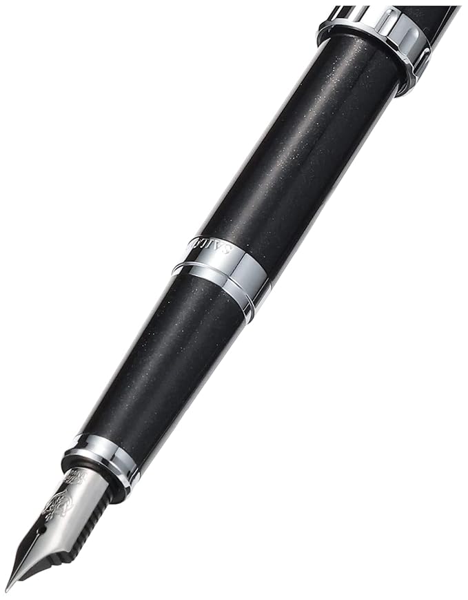 Sailor Reglus Black Fine Point Fountain Pen - 11-0700-220