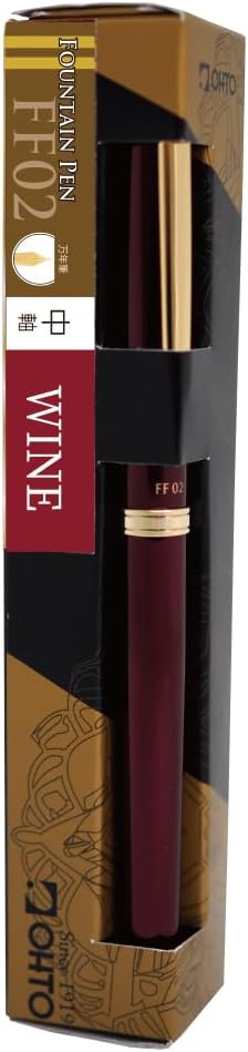 OHTO Fountain Pen Gold Parts Model FF02G Middle Shaft Wine FF01-GWI