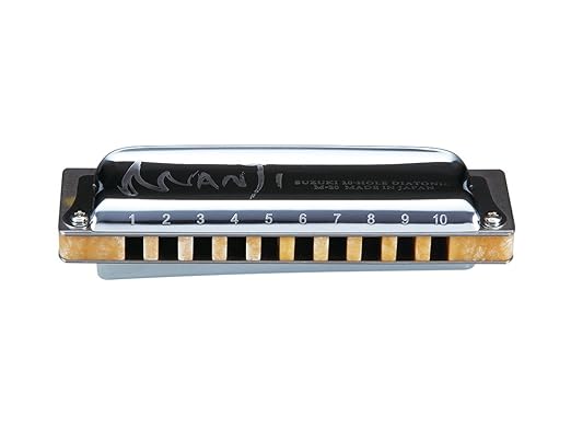 Harmonica Suzuki Manji 10 Hole Diatonic"Lo F"