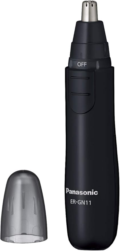 Panasonic ER-GN11-W Nose Hair Cutter, Etiquette Cutter, Men's, Eyebrow, Beard, Ears