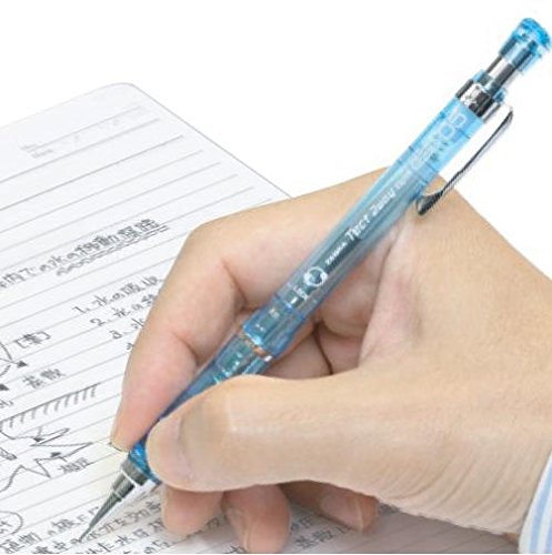 Zebra Mechanical Pencil, Tect 2 Way, 0.5mm, Silver Body (MA41-S)