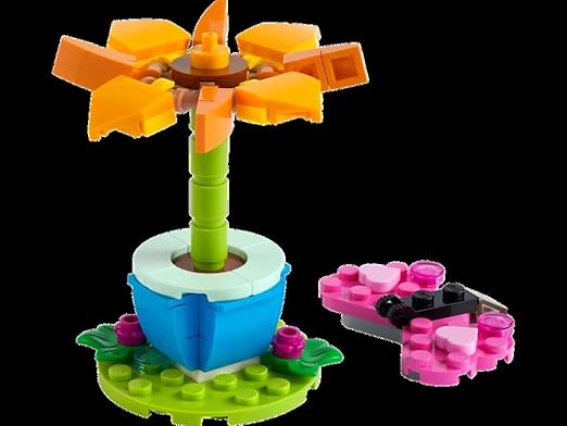 LEGO 30417 Friends Garden Polybeutel-Set, Blumen- und Schmetterlingsmotiv